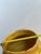 Vintage Arte Italica Ceramic "Sole Mustard" Collection 10" Tall Yellow Jar With Lid Grapes Leaves Design Made in Italy For Sale In New York - Image 6 of 13
