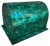 Large Vintage Malachite Box, 1940 For Sale