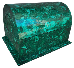 Large Vintage Malachite Box, 1940