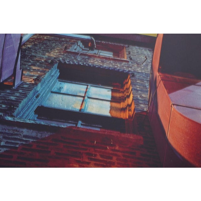 Mid-Century Modern Xavier Nuez Alleys & Ruins #90, Window (Chicago, Il, 1045pm) For Sale - Image 3 of 6
