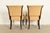 Barbara Barry for Baker Furniture Modern Regency Mahogany Armchairs, Pair For Sale - Image 11 of 14