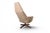 Wood Mid 20th Century Attributed to Adrian Pearsall Highback Swivel Lounge Chair For Sale - Image 7 of 9