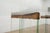 1970s Attributed to Leon Rosen Glass Dining Table For Sale - Image 16 of 18