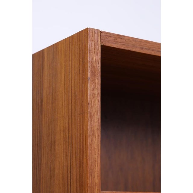 Mid-Century Danish Teak Bookcase For Sale - Image 5 of 12