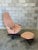 Very nice example ready for new upholstery. Was reupholstered at some point and as such is not marked. Chair 47” tall 31”...