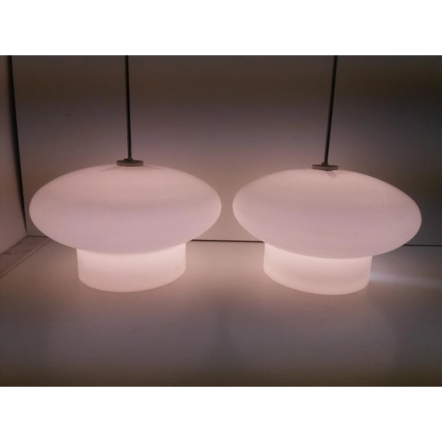 Czechoslovakian Chandeliers by Napako, 1970s, Set of 2 For Sale - Image 4 of 11