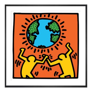 Untitled, (World), Keith Haring For Sale