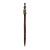 Vintage African Baule Materity Broom With Female Figure 29" H For Sale