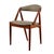 Mid-Century Modern Vintage Teak Dining Chairs by Kai Kristiansen - Set of 4 For Sale - Image 3 of 7