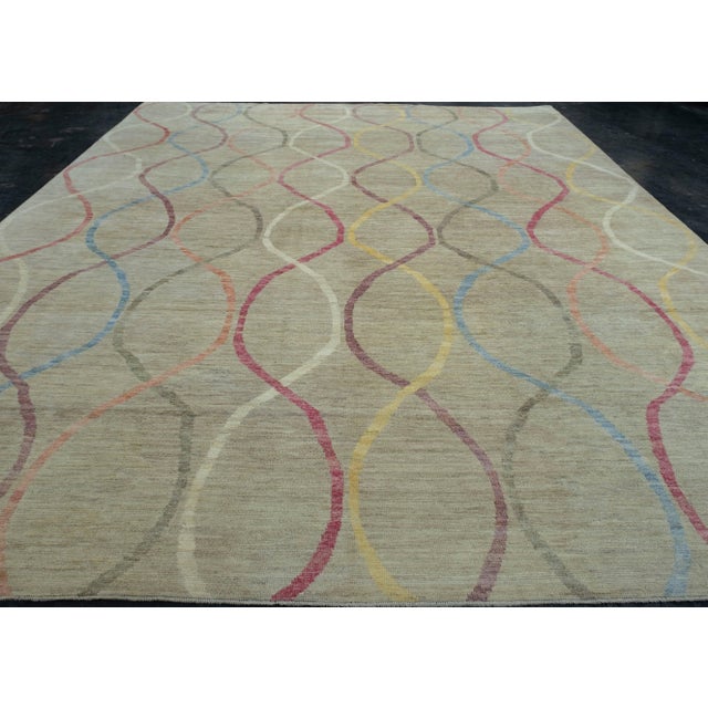Turkish Oushak Rug 12'5" x 15'7" #18592 Explore a curated collection of hallway runners, wool rugs, and handmade...
