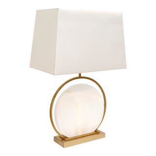Pasargad Home Orb Marble Table Lamp For Sale