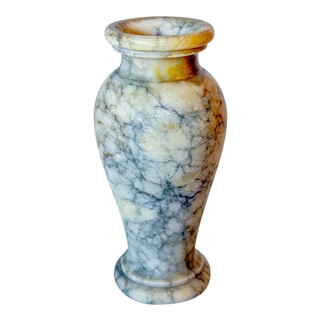 Vintage Italian Marble Bud Vase For Sale