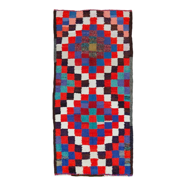 Galerie Shabab Collection Mid-20th Century Persian Flatweave Kilim Accent Rug For Sale