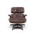 Charles and Ray Eames for Herman Miller Mid Century Lounge Chair and Ottoman The chair measures: 33 wide x 35 deep x 32.5...