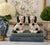 English Staffordshire-Style Dogs Classic Black & White With Baskets (Pair) For Sale - Image 3 of 4