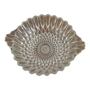 Vintage Clear Glass Catch-All Bowl