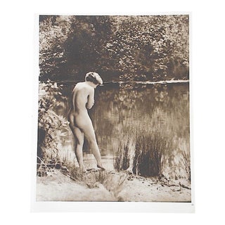 Vintage Art Deco Nude Photogravure For Sale