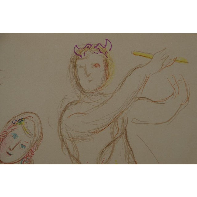 Marc Chagall, Le ballet de Daphnis et Chloé, Nude, Lithograph For Sale - Image 5 of 7