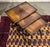 Brown English Mahogany Nesting Tables, 1950s, Set of 3 For Sale - Image 8 of 15