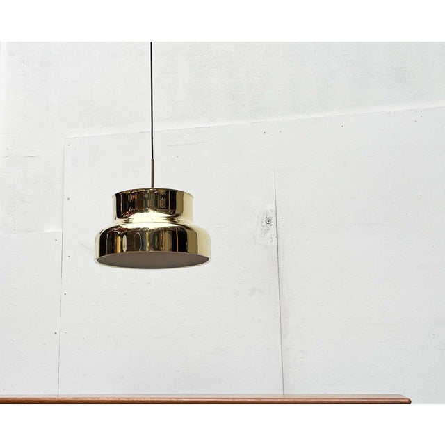 Mid-Century Modern Bumling Pendant Lamp in Brass by Anders Pehrson for Ateljé Lyktan, 1960s For Sale - Image 15 of 18
