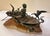 1970s 1970s Boy Fishing Figural Sculpture on Stone Base For Sale - Image 5 of 12