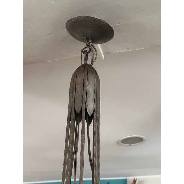 Art Deco Chandelier by Muller Frères for Muller Frères, 1930 For Sale - Image 13 of 18