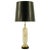 Taupe Frederick Cooper Hand Thrown & Relief Glazed Ceramic Table Lamp For Sale - Image 8 of 8