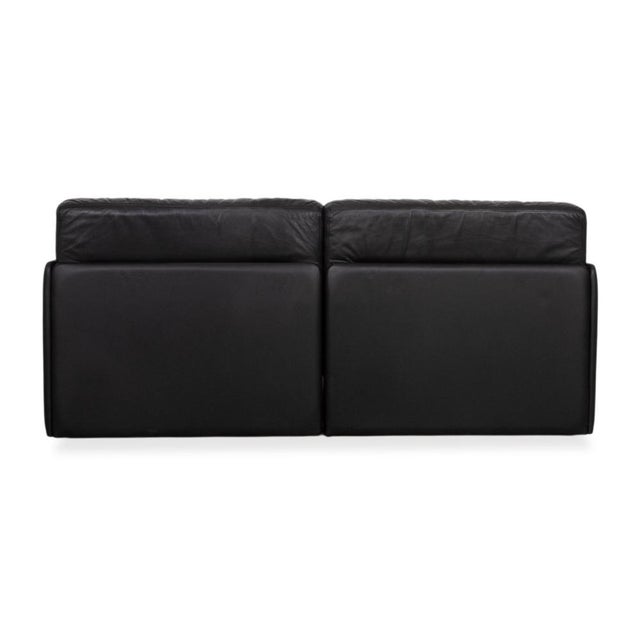 Leather DS-78 Two-Seater Sofa with Manual Sleeping Function from de Sede For Sale - Image 11 of 13