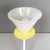 1980s Italian Modern Table Lamp in Murano Glass and Yellow Metal, 1980s For Sale - Image 5 of 17