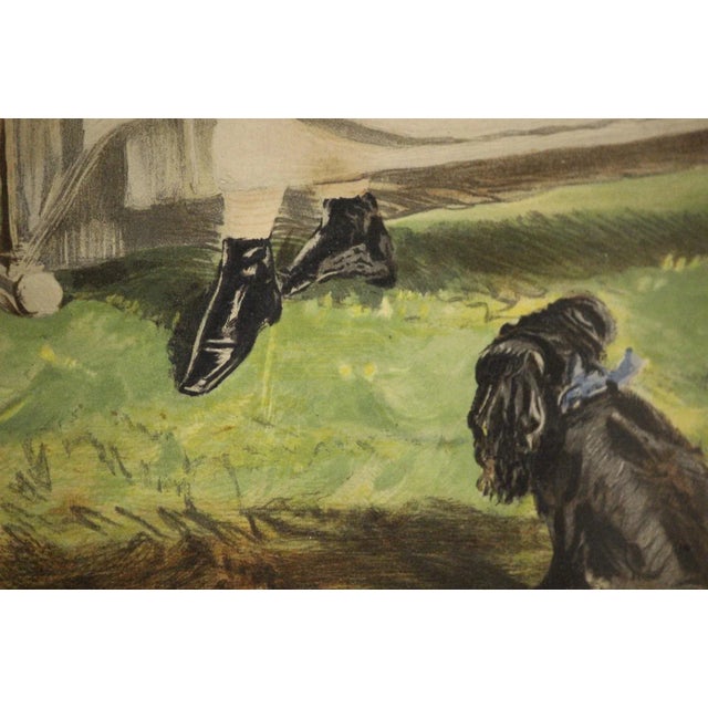 "A Nice Game for Two or More" Chromolithograph For Sale - Image 5 of 9