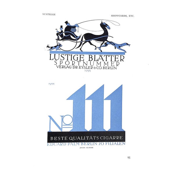 "Art & Publicity - Fine Printing & Design: Special Autumn Number of the Studio" 1925 Jones, Sydney R. For Sale - Image 4 of 14
