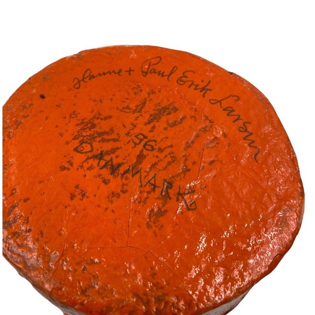 Mid-Century Modern Papier-Mâché Vanity Mirror and Jewelry Box by Paul Larsen, 1950s, Set of 2 For Sale - Image 11 of 18