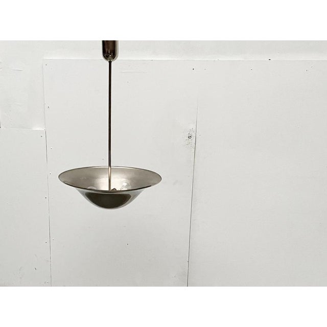Art Deco German Ikora Pendant Ceiling Lamp from WMF For Sale - Image 16 of 18