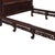 Beaux-Arts Carved Walnut Marriage Bed, C. 1890 For Sale - Image 3 of 8