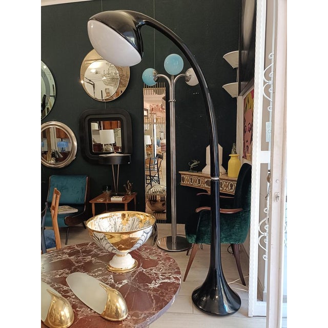 Plastic Lampione Floor Lamp by Fabio Lenci for Guzzini, Italy, 1960s For Sale - Image 7 of 8