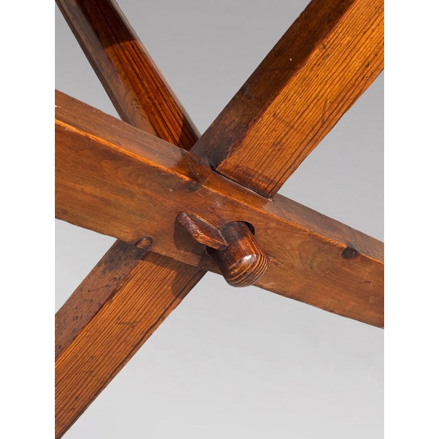 19th Century Victorian Pitch Pine Glastonbury Armchairs, 1880, Set of 2 For Sale - Image 9 of 13