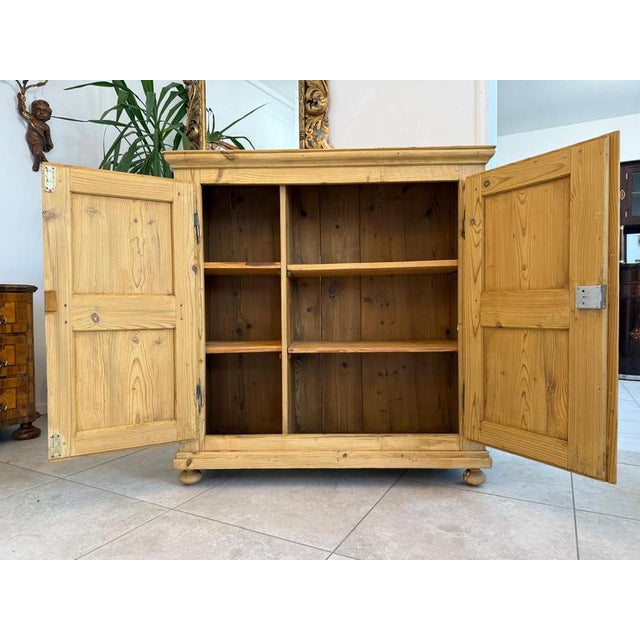 Biedermeier Sideboard in Softwood For Sale - Image 6 of 10