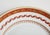 Richard Ginori 1735 Handpainted Porcelain Dinner Plate in Pincio Red, Late 20th Century For Sale - Image 9 of 9