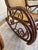 Traditional Rattan and Double Caned Rocking Chair For Sale - Image 3 of 12