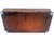 English 19th C Mahogany & Reverse Painted Glass 3 Jar Desk Inkwell For Sale - Image 16 of 16