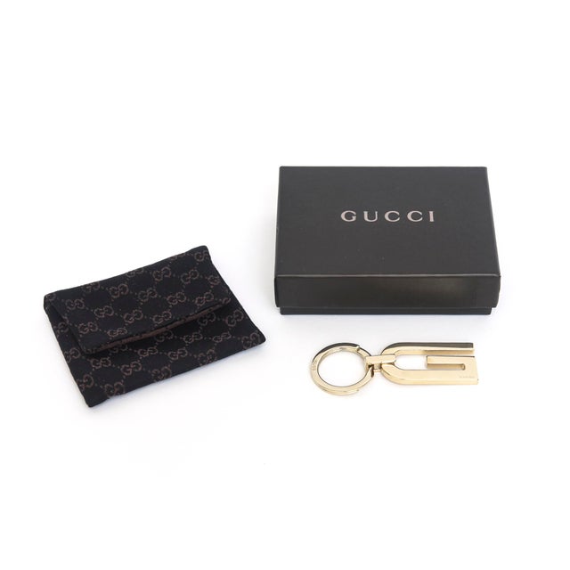 Vintage Gucci Gold Plated Keychain, 1970's, Unisex For Sale - Image 10 of 11