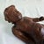 Antique carved wood cherub (or angel, putti, or cupid), a piece of architectural salvage purchased at the Paris flea...