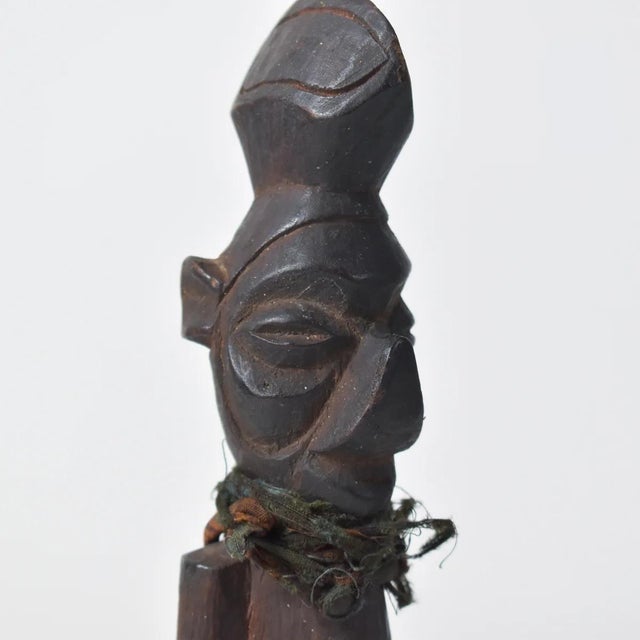 Early 20th Century Yaka Miniature Fetish Figure For Sale - Image 9 of 9