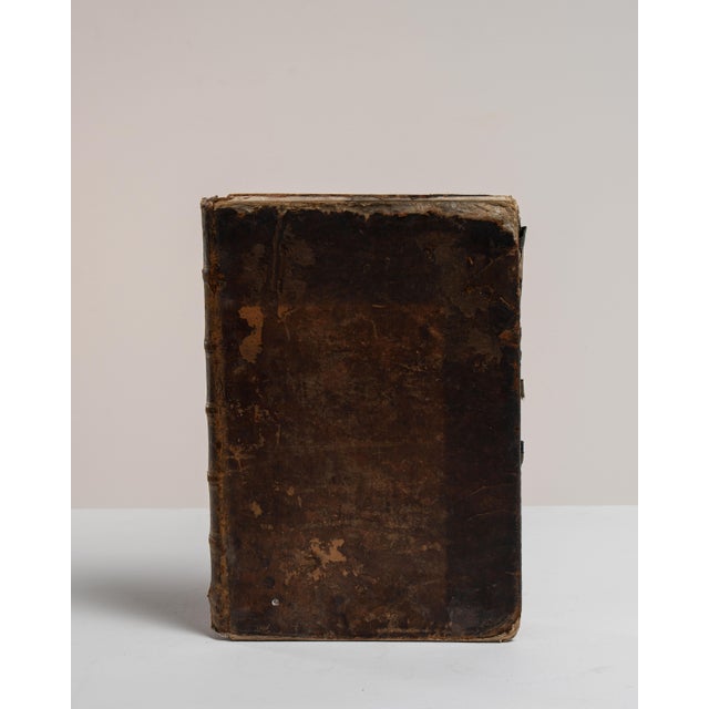 Early 20th Century France Chocolate Wood Book For Sale - Image 11 of 15