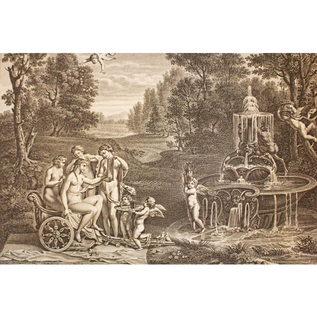 Engraving "Toilette De Venus" Full Sheet Size For Sale - Image 4 of 7