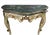 Pair of Antique Italian Trompe l'Oeil Faux Marble Painted Console Tables For Sale - Image 4 of 4