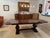 Emanuel Morez Country Trestle Wood Extension Dining Table For Sale In Miami - Image 6 of 18