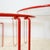 Minimalist Red Nesting Tables, 1970s, Set of 3 For Sale - Image 4 of 8