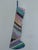 Green 1960s Fabric 'Crazy Quilt' Style Christmas Stocking For Sale - Image 8 of 9