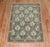 Persian Antique Senneh - 3'7" x 5'1" For Sale - Image 3 of 8